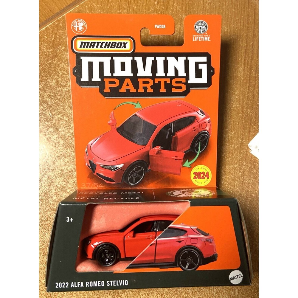 2024 Matchbox Moving Parts #HVM92 2022 Alfa Romeo Stelvio